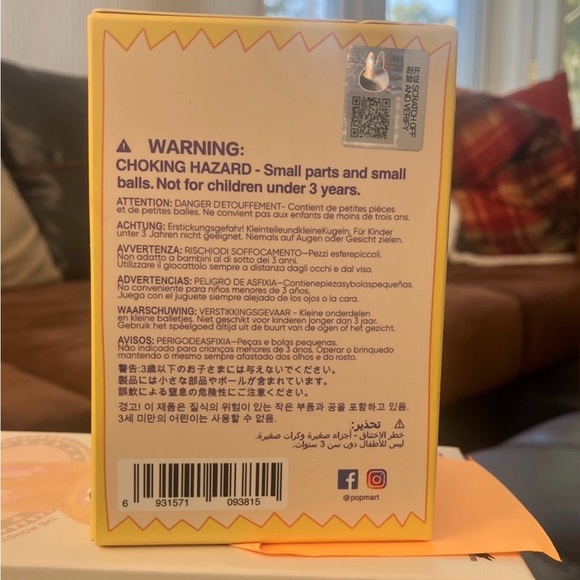 LaBubu Pop Mart The Monsters Wacky Mart Cup Noodle figure New in Box - Picture 5 of 7